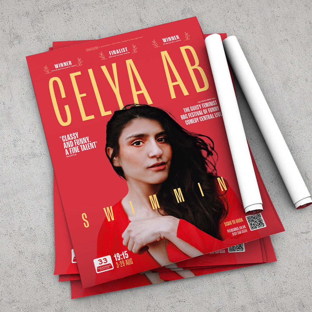 Reliable A6 flyer and A3 poster printing Edinburgh Fringe